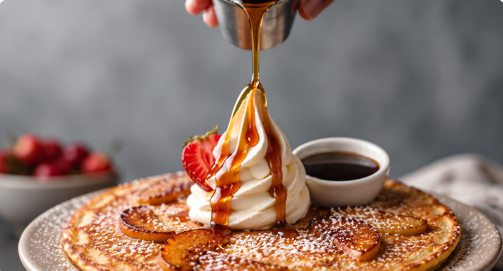 Sweet Berry Pancakes